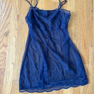 victoria’s secret babydoll mess slip dress